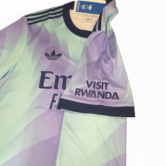 Adidas Arsenal 24/25 Third Authentic Soccer Jersey Men’s Size Large IZ0112 - Picture 6 of 8